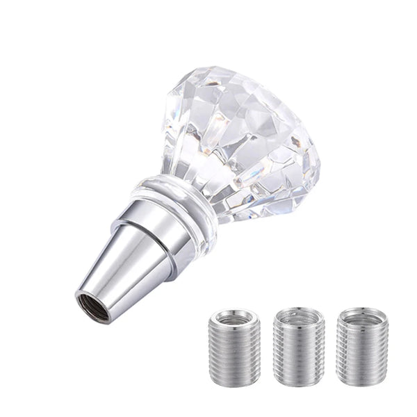 Pommeau de vitesse Crystal en forme de Diamant.