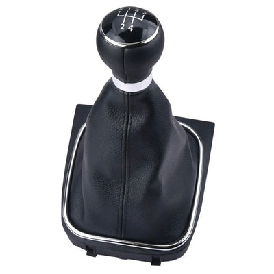 Pommeau de vitesse Golf 5, de couleur noir pour boîte à 5 vitesses.