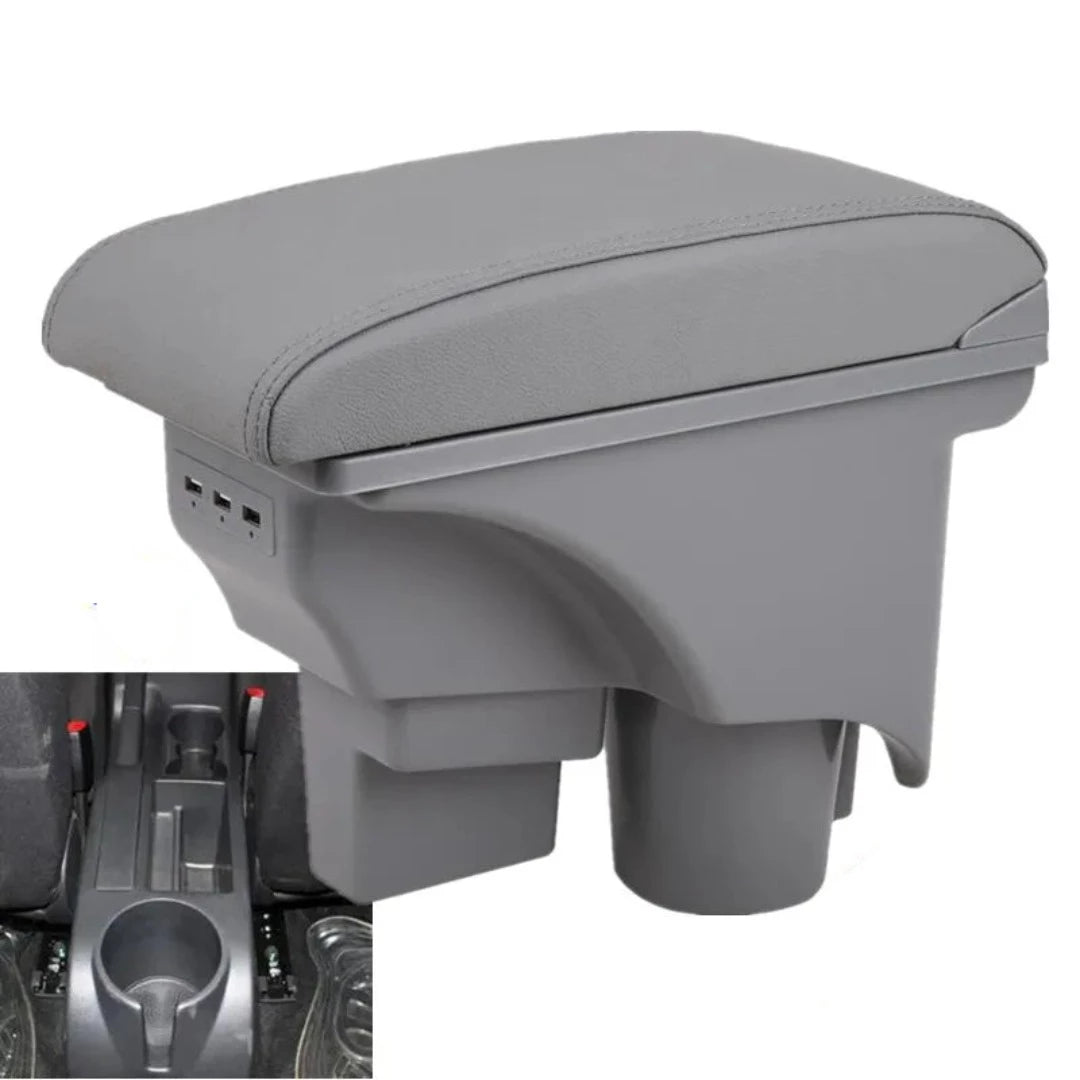 Accoudoir voiture pour Golf 5 ou 6; de couleur gris avec port USB.
