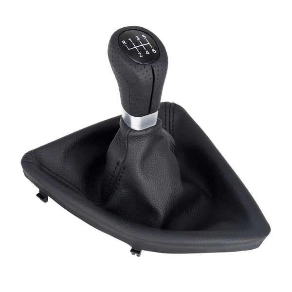 Pommeau de vitesse BMW e88 pour boîte 6 vitesses. De couleur noir.