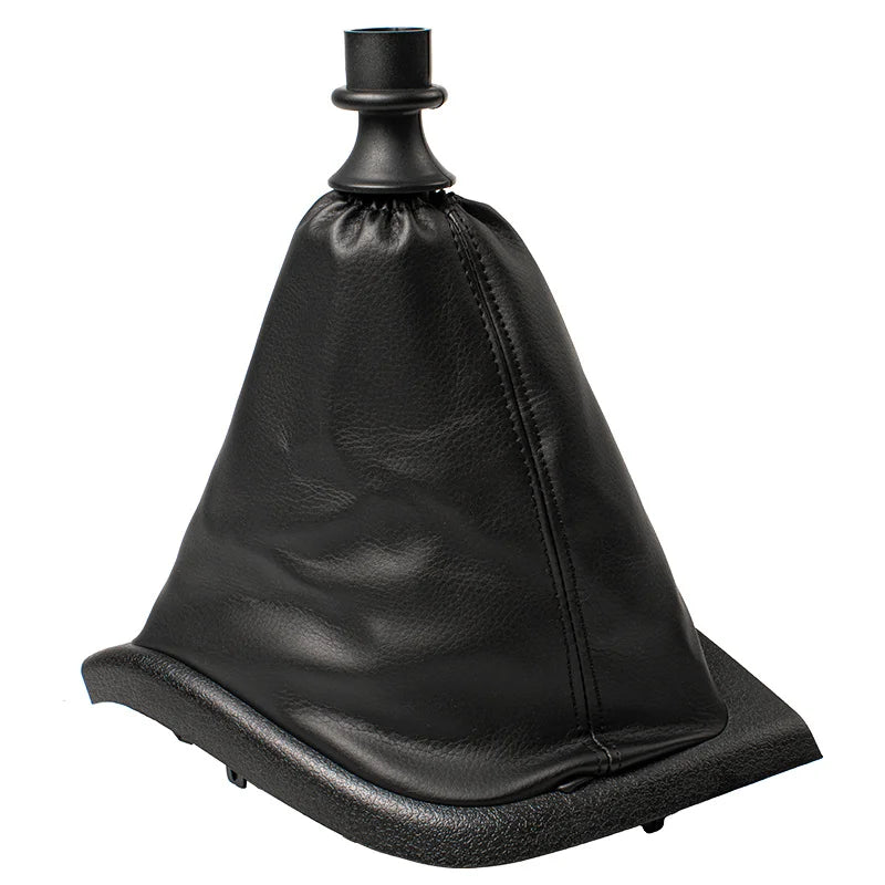 Soufflet levier de vitesse Peugeot Boxer avec base de couleur noire.