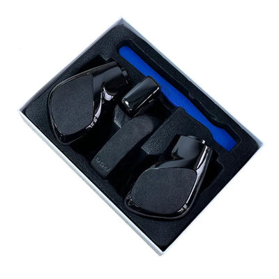 Cache levier de vitesse pour pommeau de vitesse Golf DSG, de couleur noir brillant.