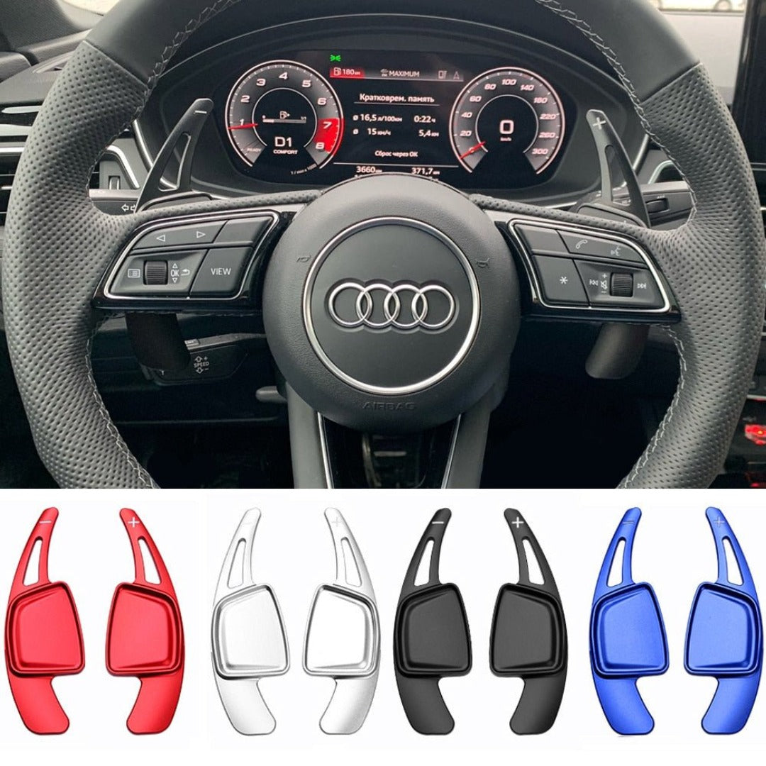 Extension de palette au volant Audi A3.