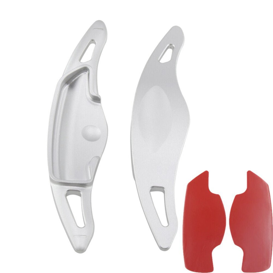 Palettes au volant Hyundai Creta, couleur gris.