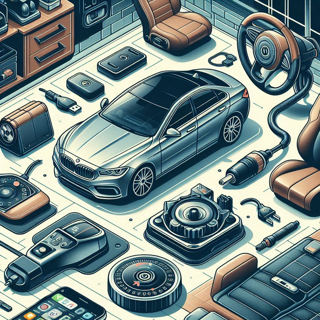 Accessoires pour personnaliser votre voiture.