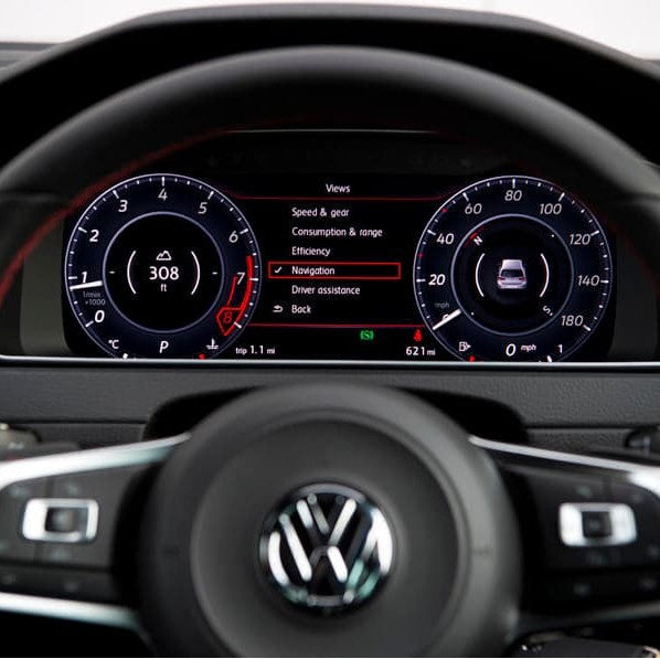 Comment installer un virtual cockpit Golf 6 ? Pommeau de vitesse