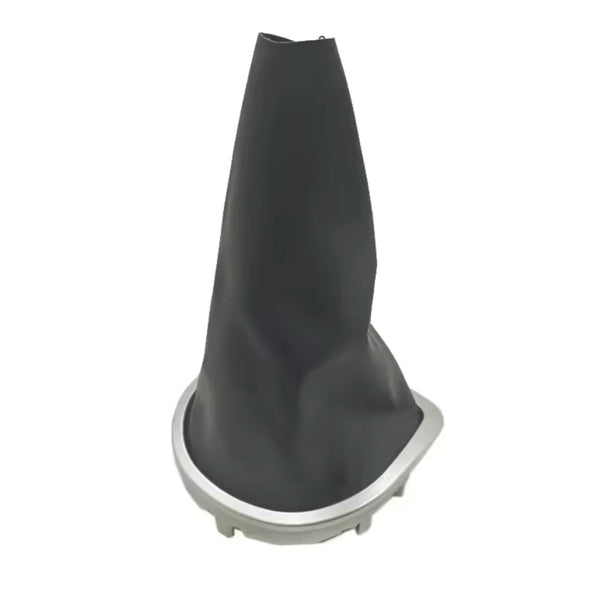 Soufflet levier de vitesse Clio 3, avec base de couleur grise.