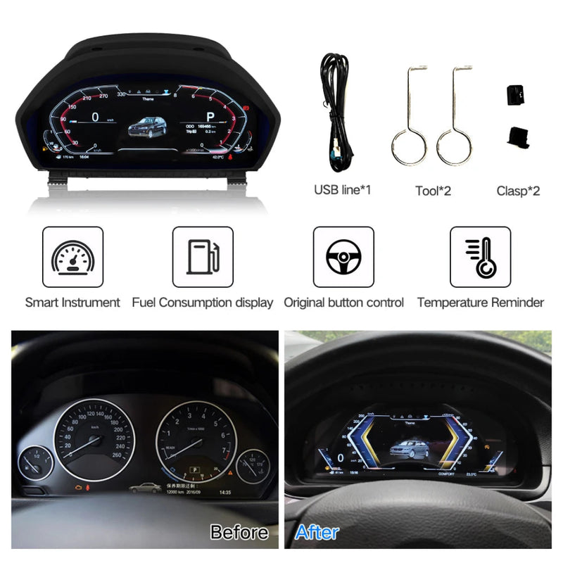 Tableau de bord numérique pour BMW serie 3 et 4.