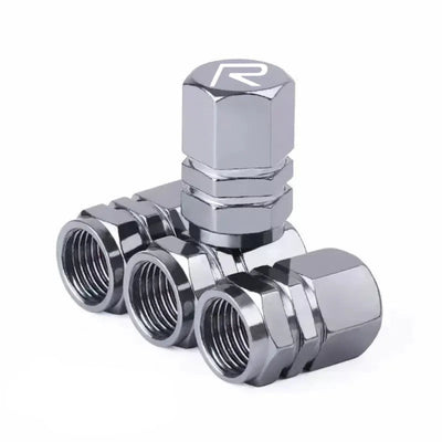 Bouchon de valve Volvo R de couleur gris