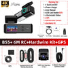 Dashcam voiture B55 avec toutes les options.