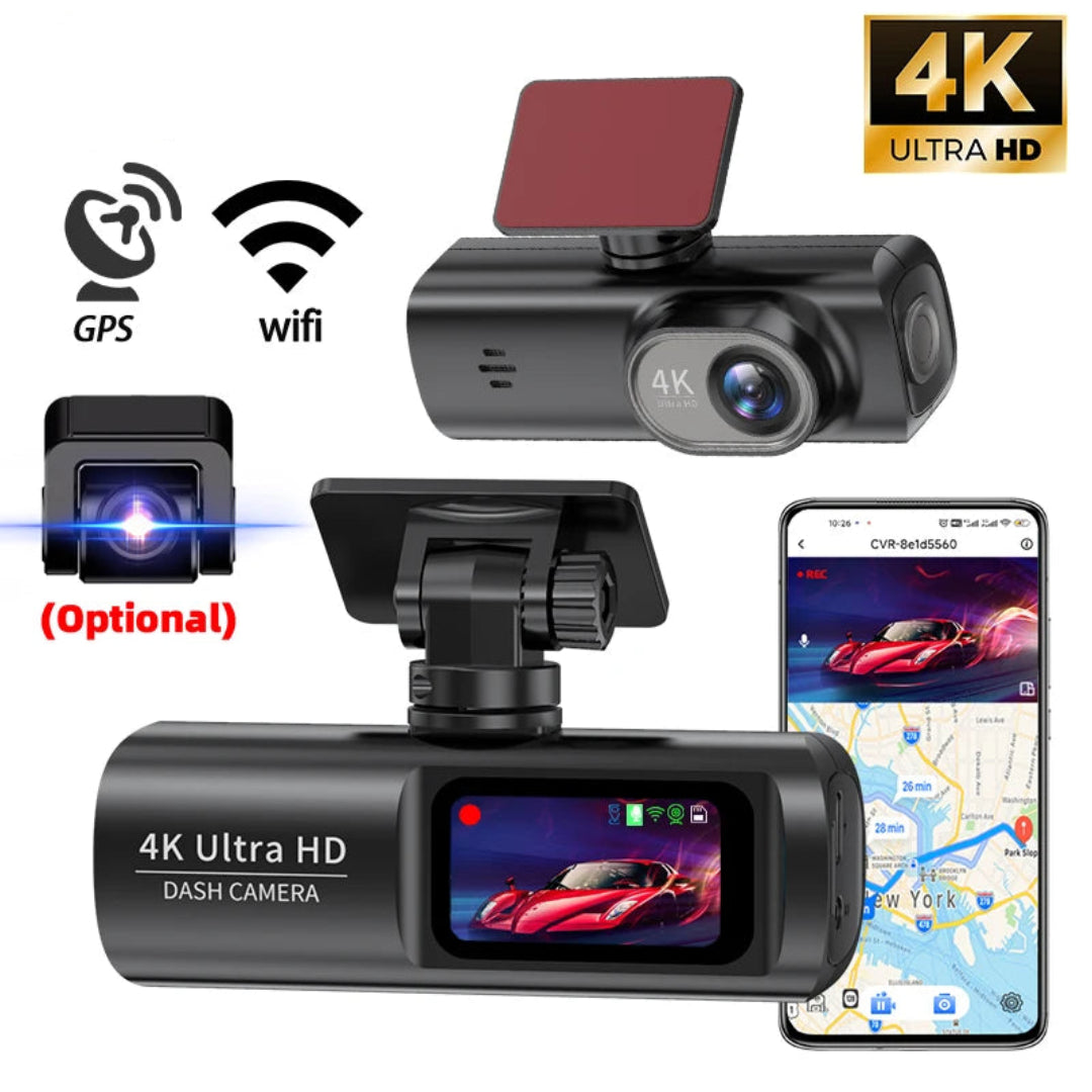 Dashcam voiture B57 avec caméra arrière en option.