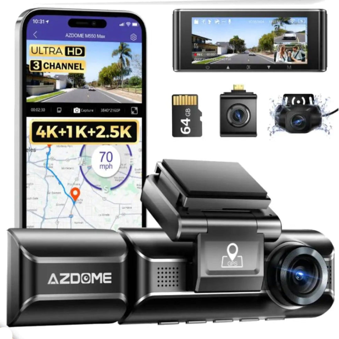 Dashcam pour voiture M550 Max.