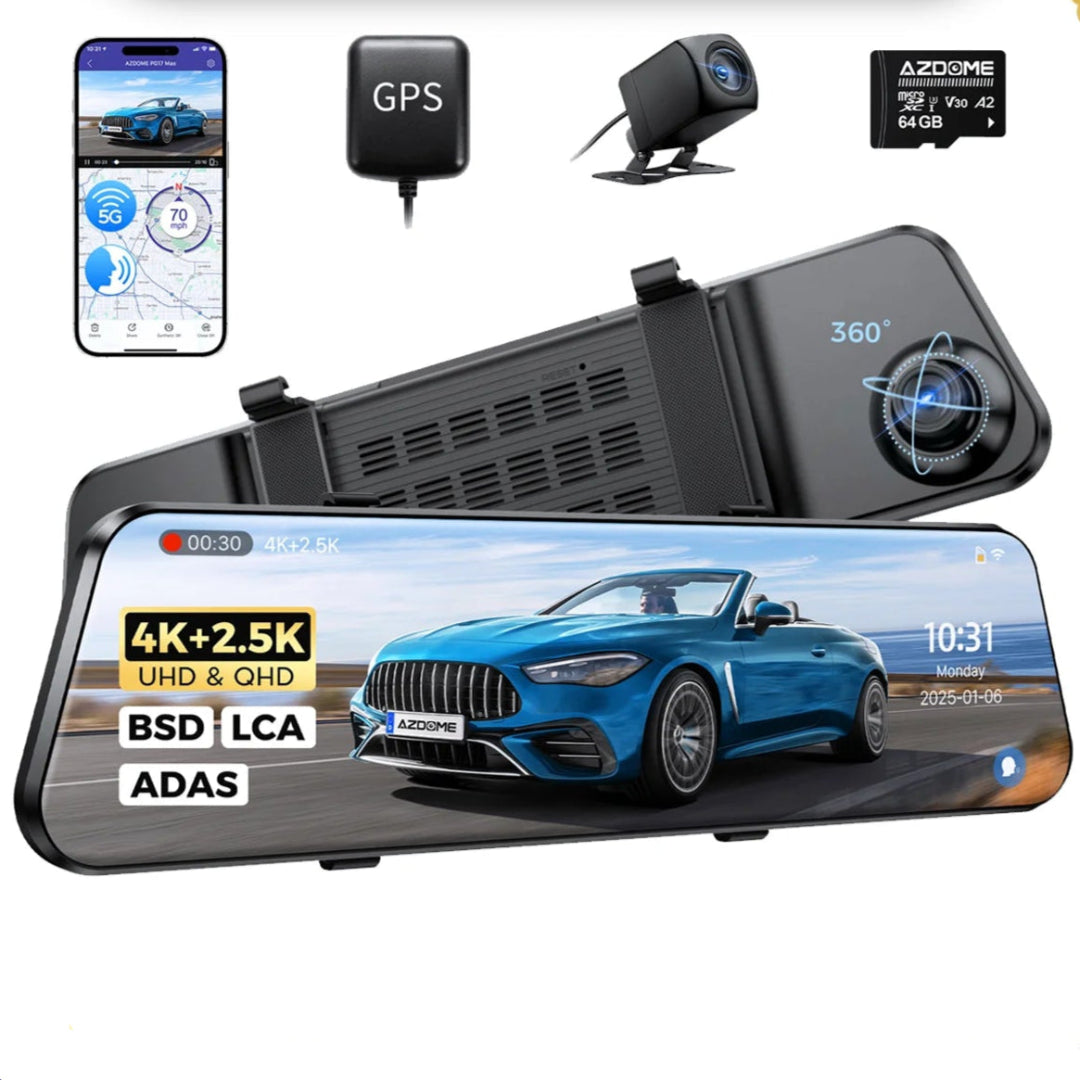 Dashcam voiture PG17 Max.