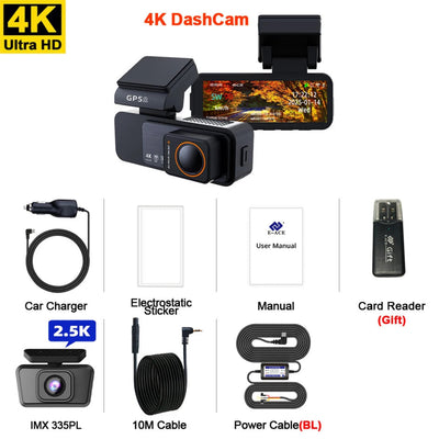 Dashcam CX320 modèle full option avec toute les caméras.