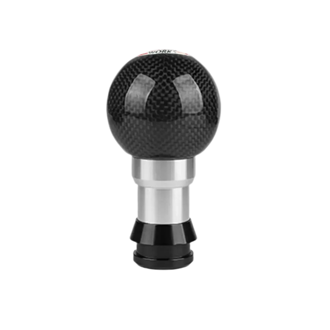 Pommeau de vitesse en carbone, pour Mini Cooper.