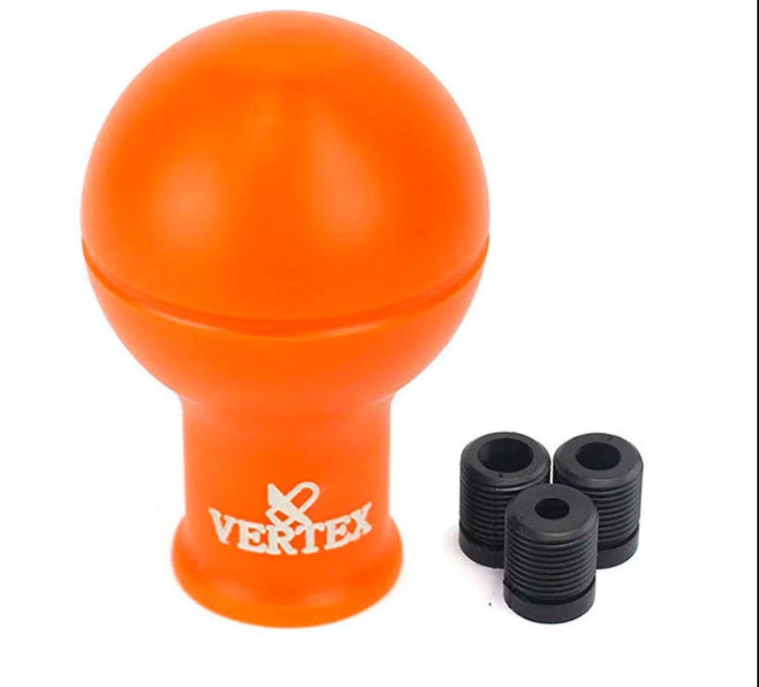 Pommeau de vitesse universel, couleur orange.
