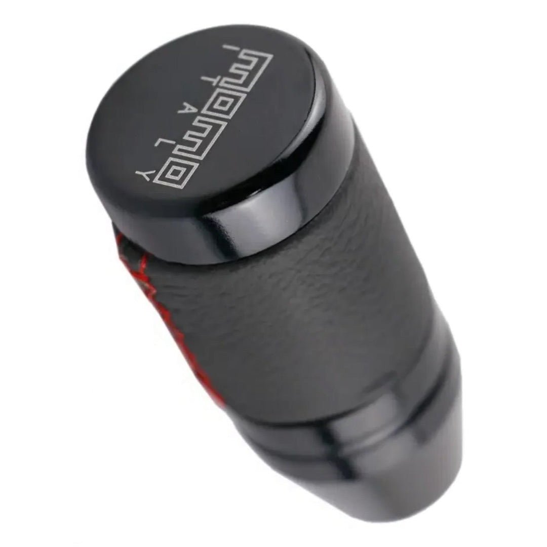 Pommeau de vitesse tuning, couleur noir avec 3 adaptateurs.