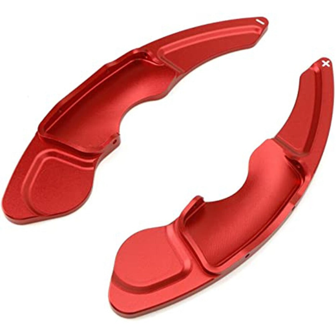 Extension de palette au volant Lexus IS, NX, RC de couleur rouge.