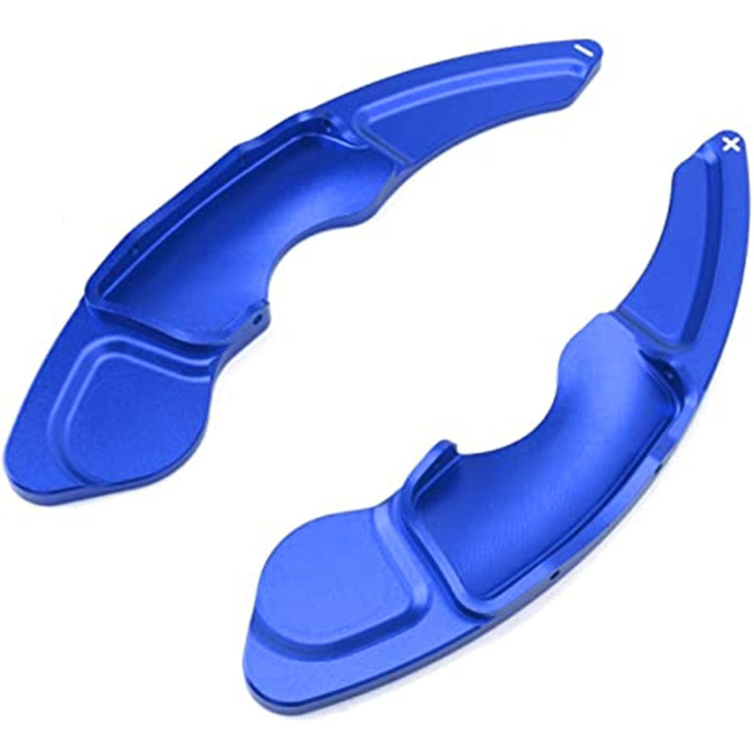 Extension de palette au volant Lexus IS, NX, RC de couleur bleu.