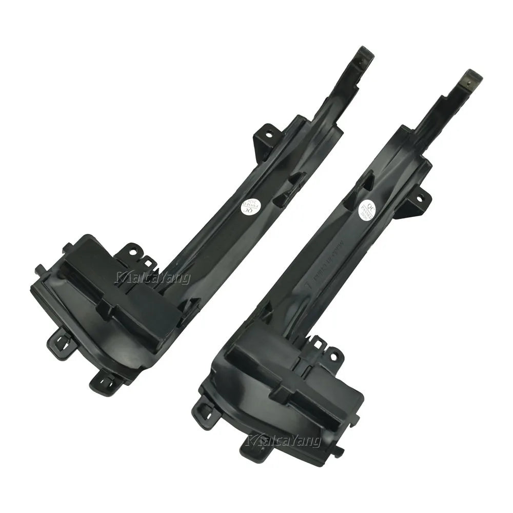 Face arrière de la paire de clignotants dynamiques Audi A4, avec clips de fixation et connecteurs