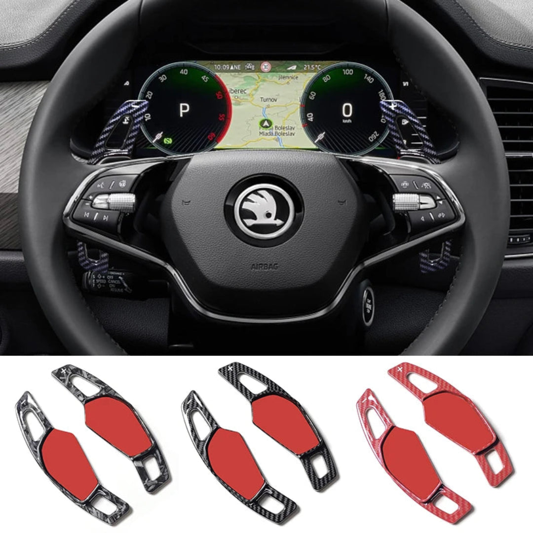 Extension palette au volant pour Skoda Octavia A8
