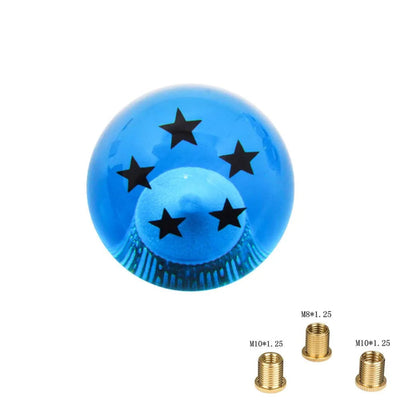 Pommeau de vitesse Dragon Ball bleu, 5 étoiles.