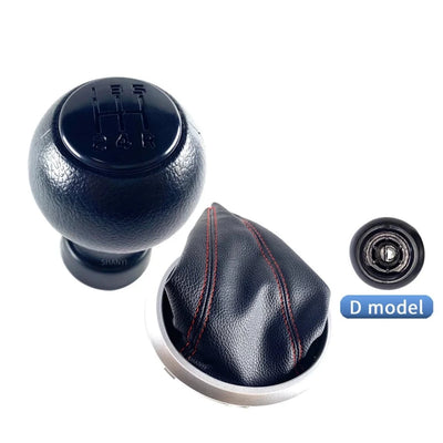 Pommeau de vitesse Suzuki Alto pour levier de vitesse de forme D, de couleur noir.