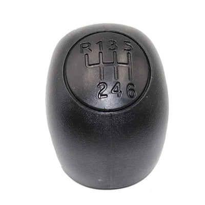 Pommeau de vitesse pour Peugeot boxer, pour boîte 6 vitesses, de couleur noir.