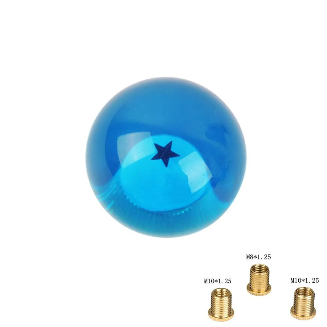 Pommeau de vitesse Dragon Ball bleu, 1 étoile.