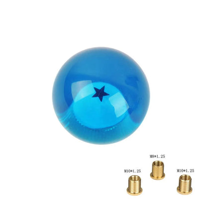 Pommeau de vitesse Dragon Ball bleu, 1 étoile.