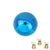 Pommeau de vitesse Dragon Ball bleu, 1 étoile.