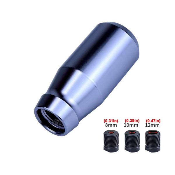 Pommeau de vitesse JDM original titanium – finition haut de gamme en aluminium