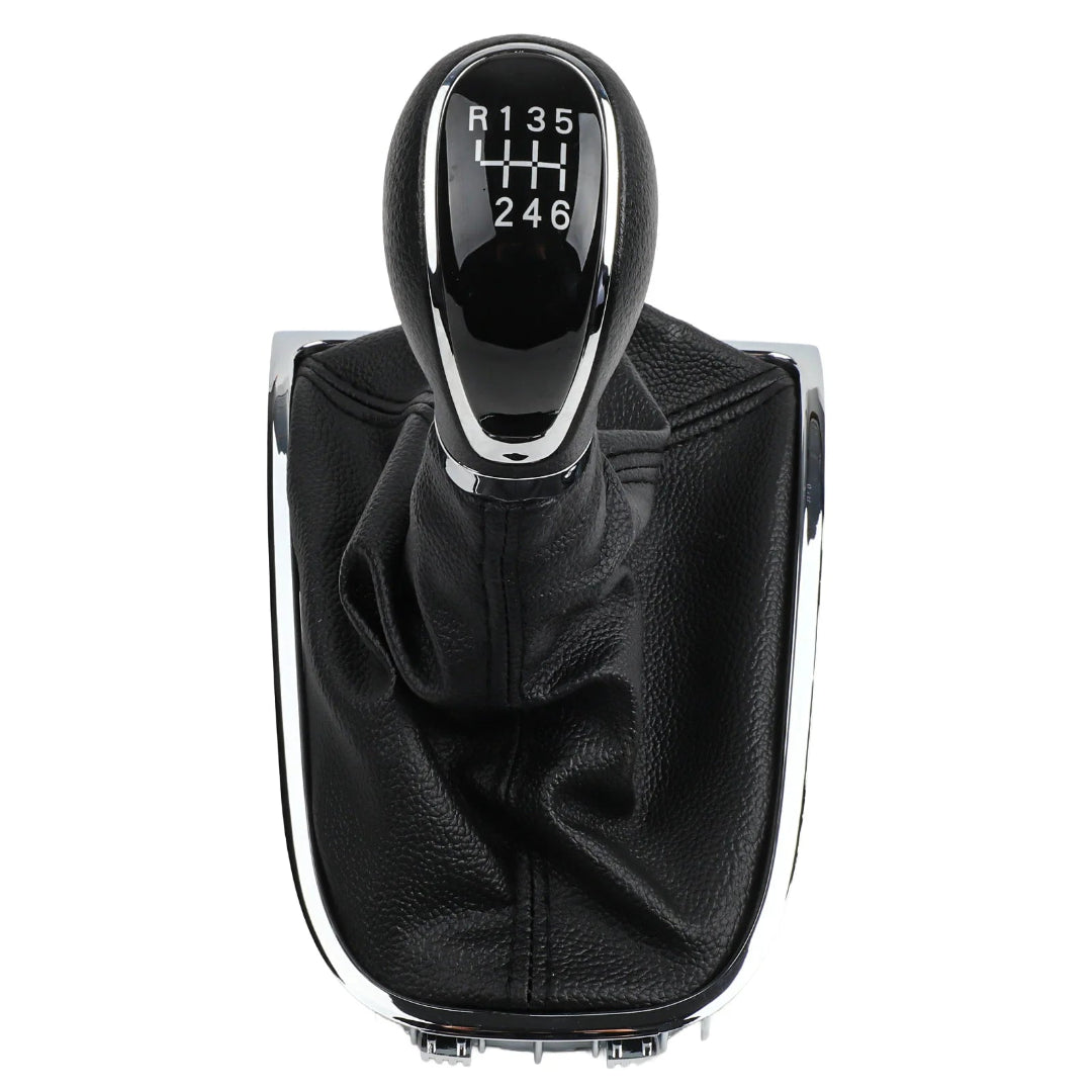Pommeau de vitesse Opel Astra GTC pour boîte 6 vitesses de couleur noir.