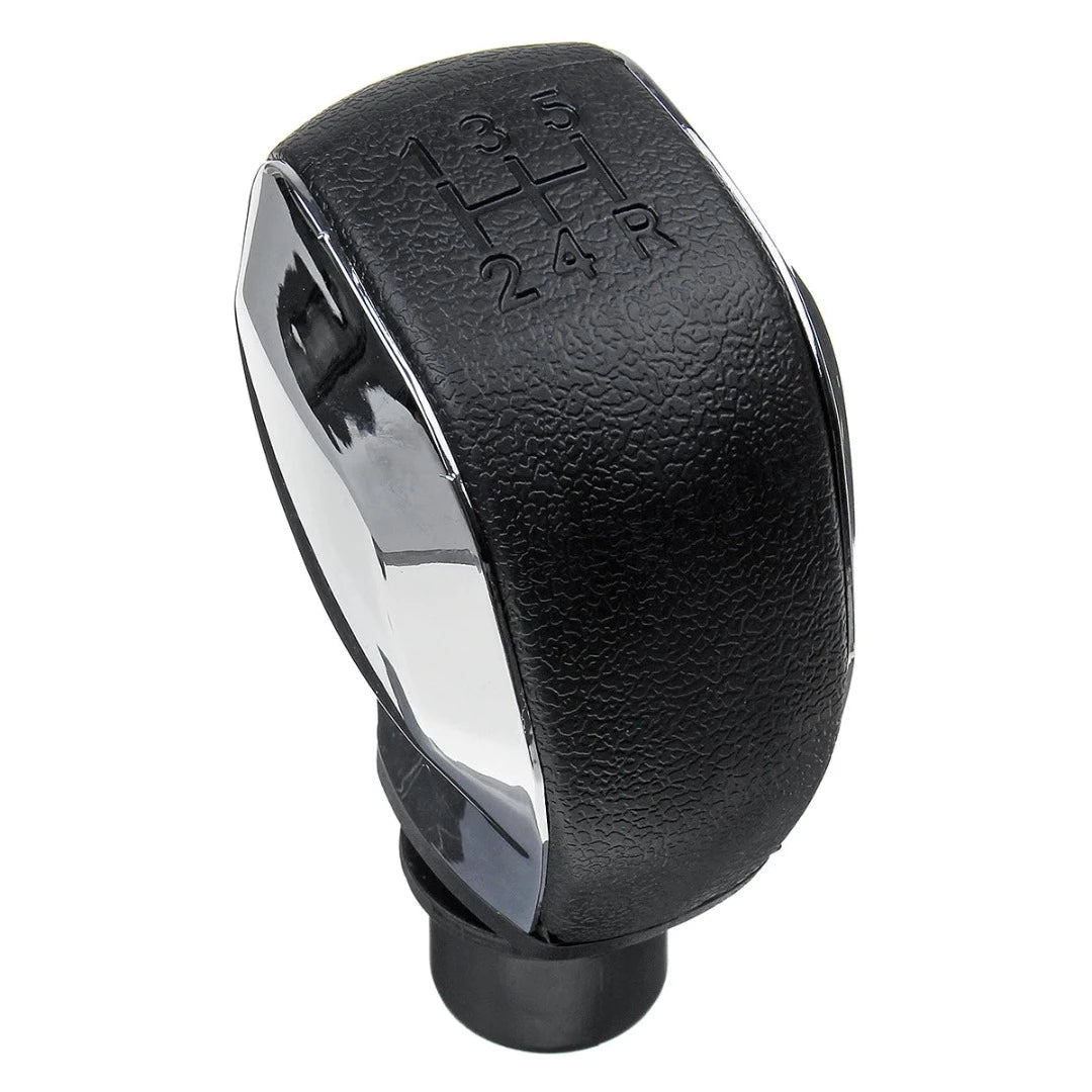 Pommeau c3 aircross de couleur chrome et noir.