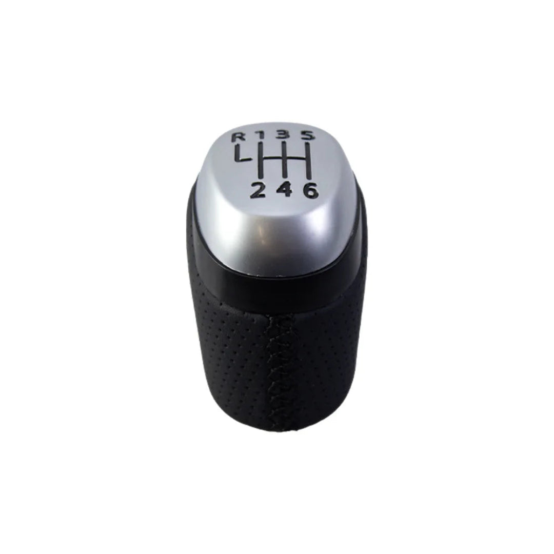 Pommeau de vitesse Renault Megane 4 noir pour boîte 6 vitesses compatible bague de marche arrière