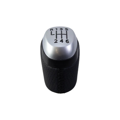Pommeau de vitesse Renault Megane 4 noir pour boîte 6 vitesses compatible bague de marche arrière