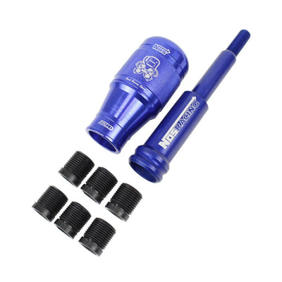 Pommeau de vitesse tuning V5 bleu