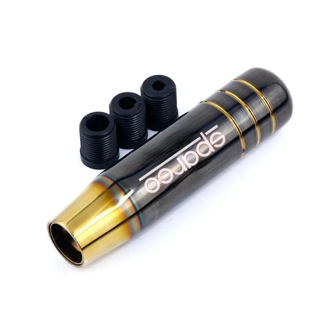 Pommeau de vitesse Sparco V3 de couleur Noir pour véhicules manuels.