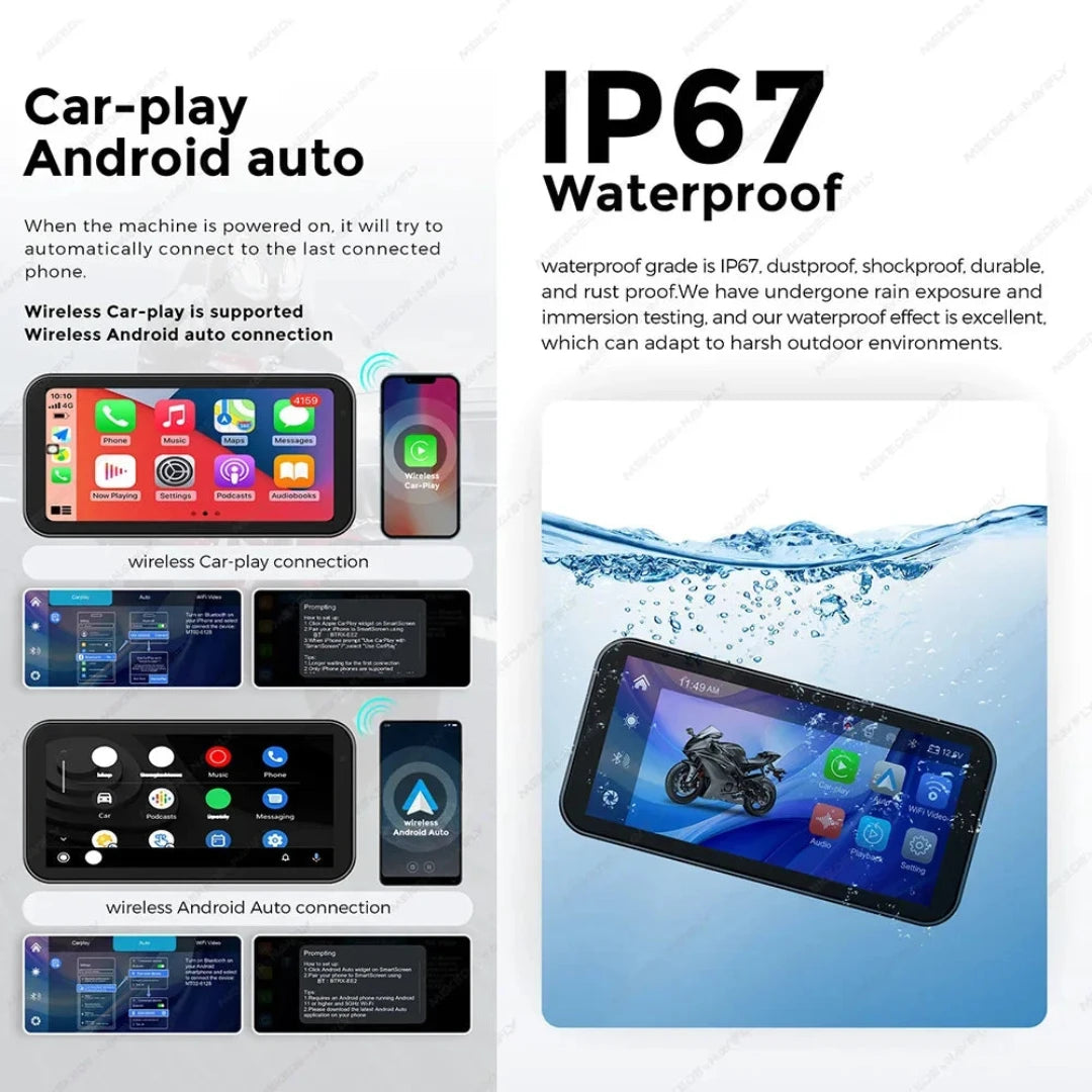 Carplay moto et ses fonctionnalités.