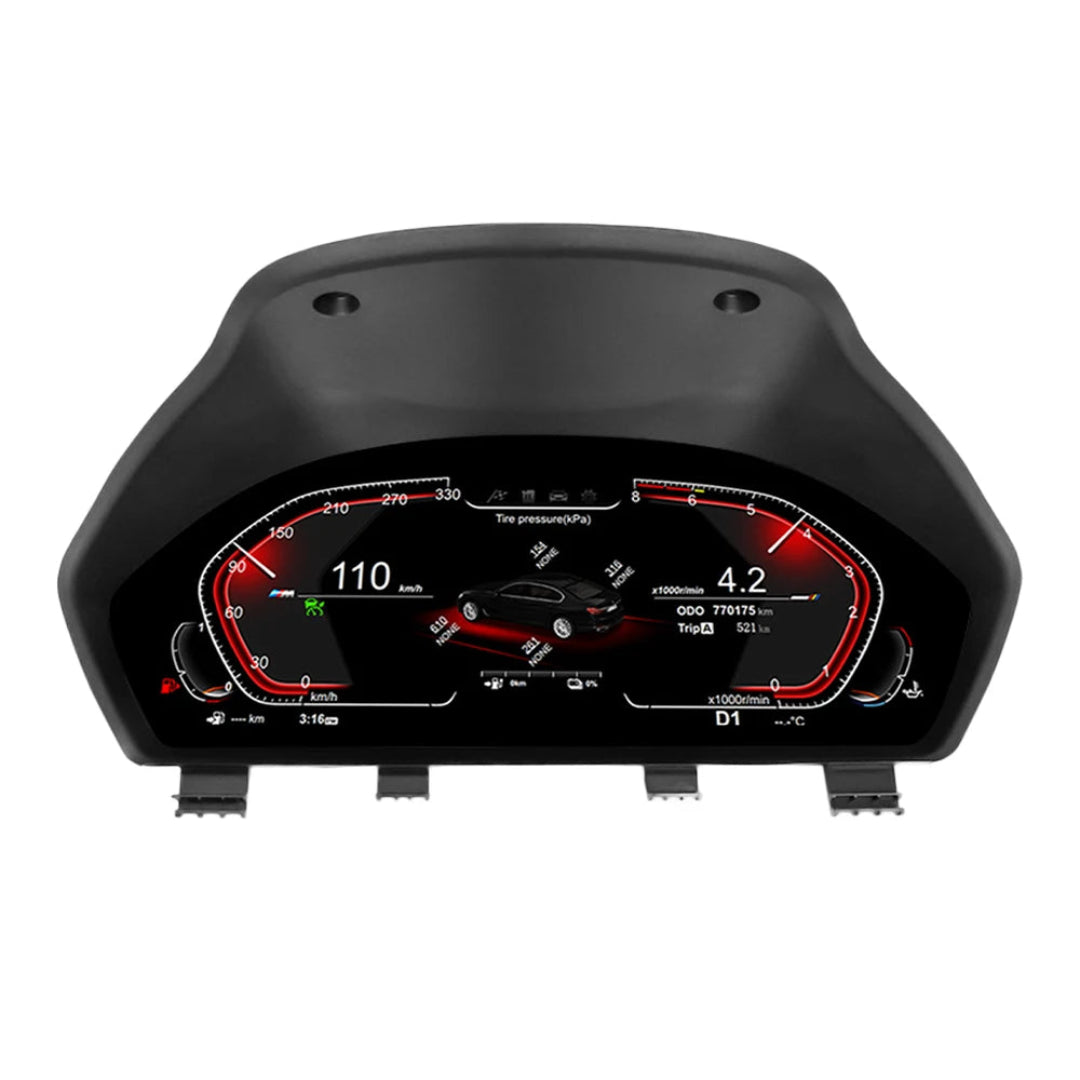 Virtual cockpit BMW F30 vue de face.