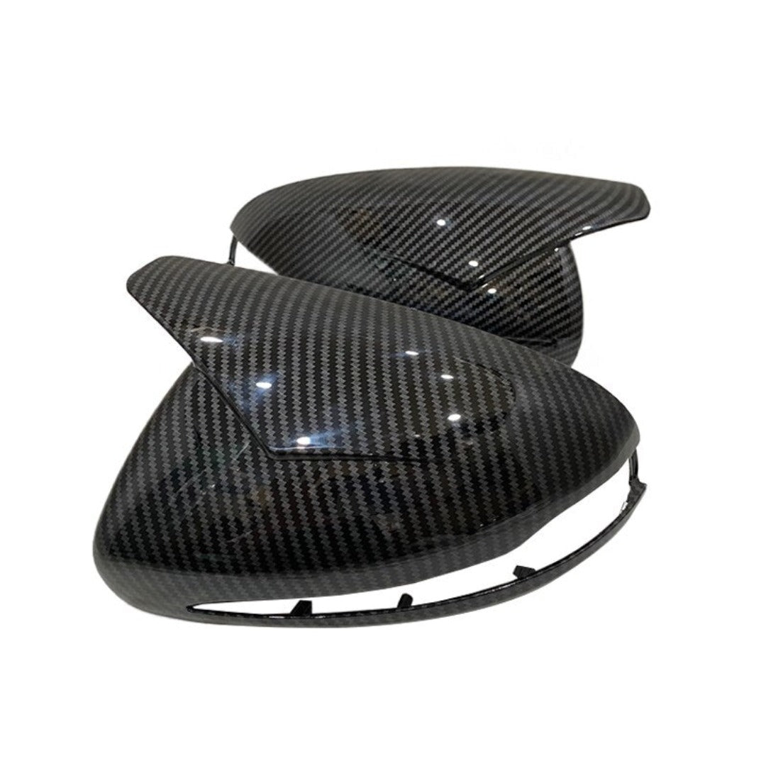 Coque de rétroviseur Mercedes couleur carbone.