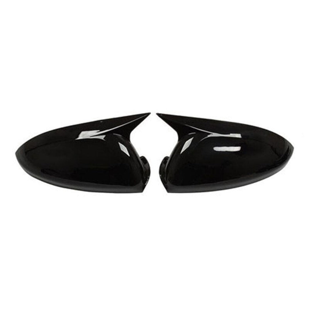 Coque de rétroviseur Chevrolet Monza, de couleur noir brillant.