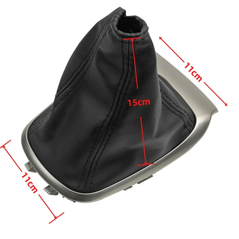 Dimensions du soufflet levier de vitesse Chevrolet Aveo et de sa base.