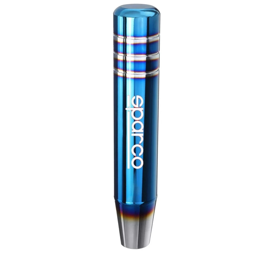 Pommeau de vitesse Sparco de couleur Bleu.