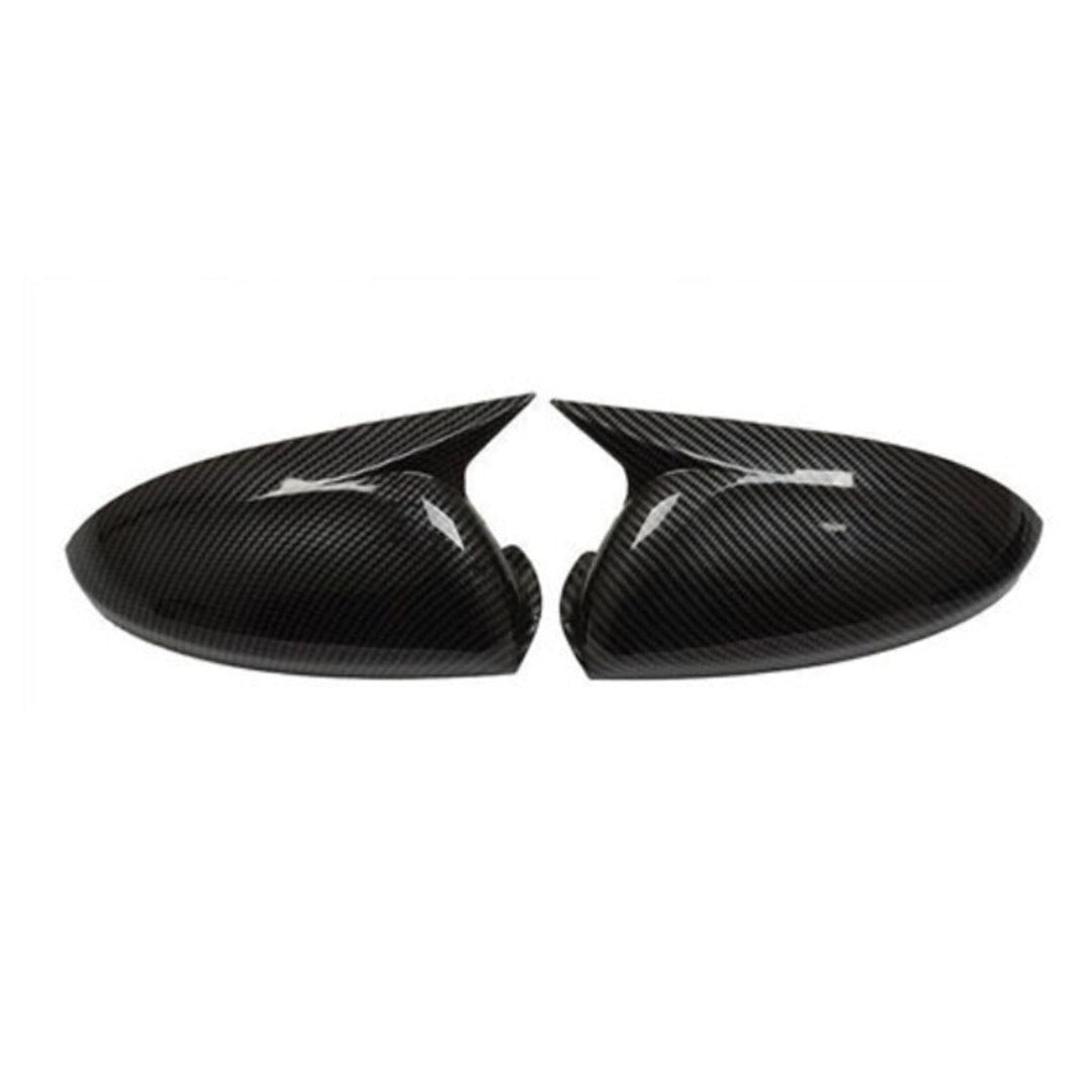 Coque de rétroviseur Chevrolet Monza de couleur carbone.