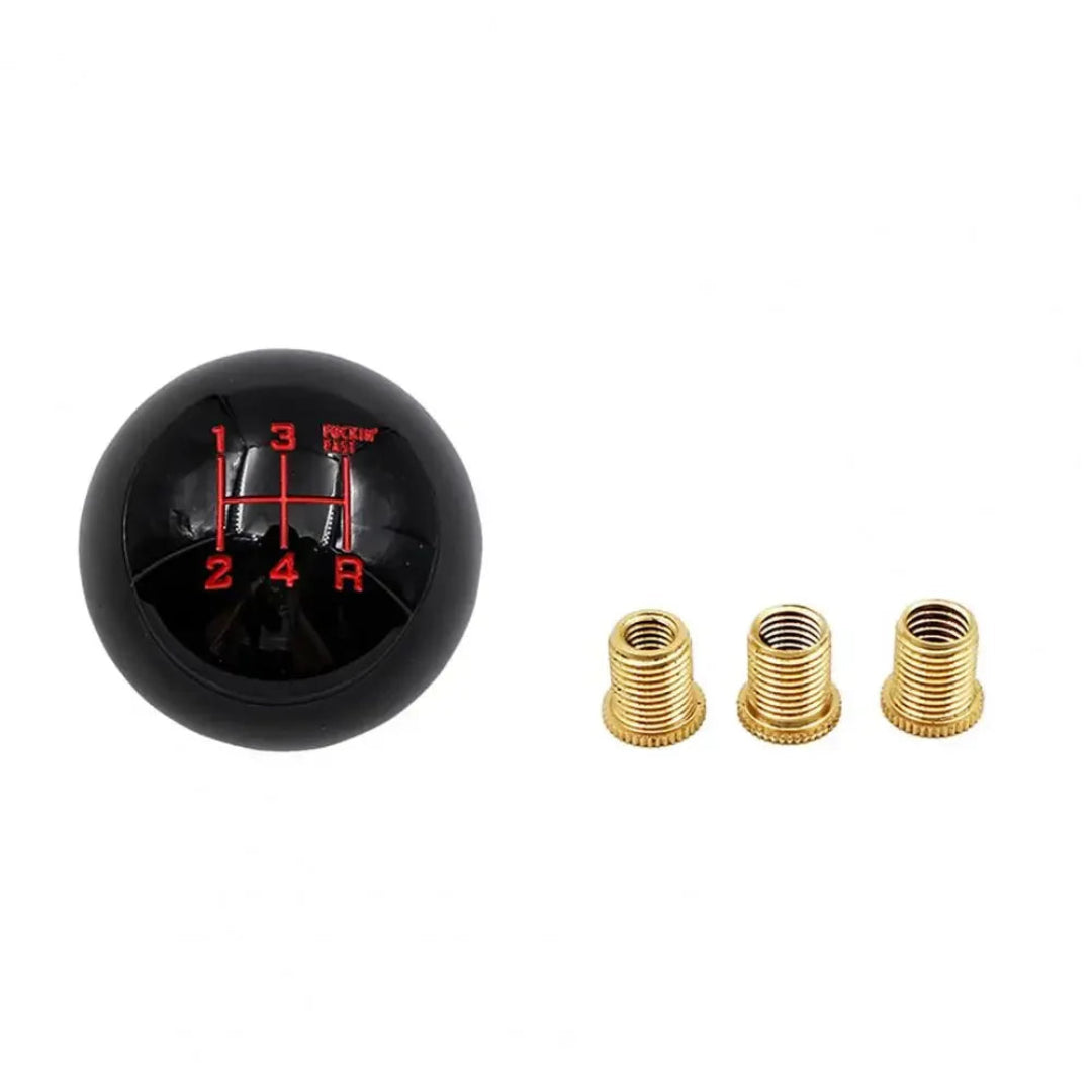 Pommeau de vitesse universel original de couleur noir, pour boîte 5 vitesses.