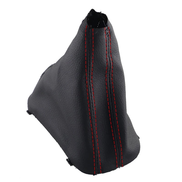 Soufflet de levier de vitesse pour boîte DSG avec ligne rouge.