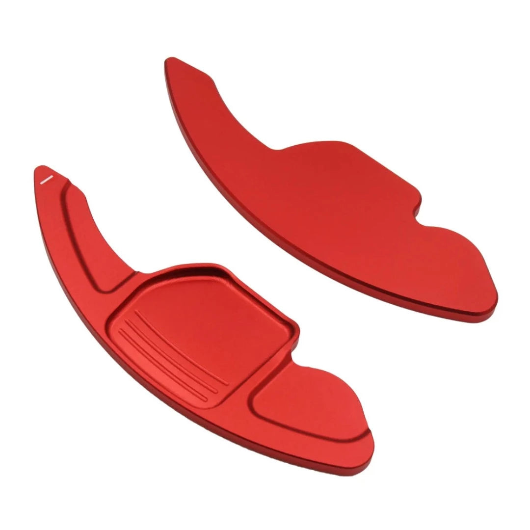 Palette au volant Seat FR et Cupra de couleur rouge, style 1.