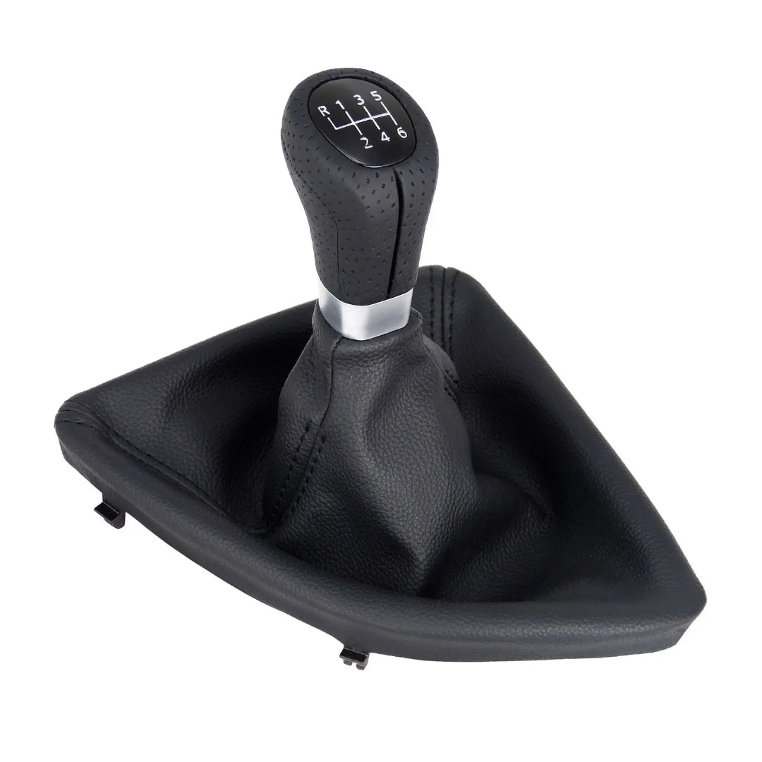 Pommeau de vitesse BMW e88 pour boîte 6 vitesses. De couleur noir.