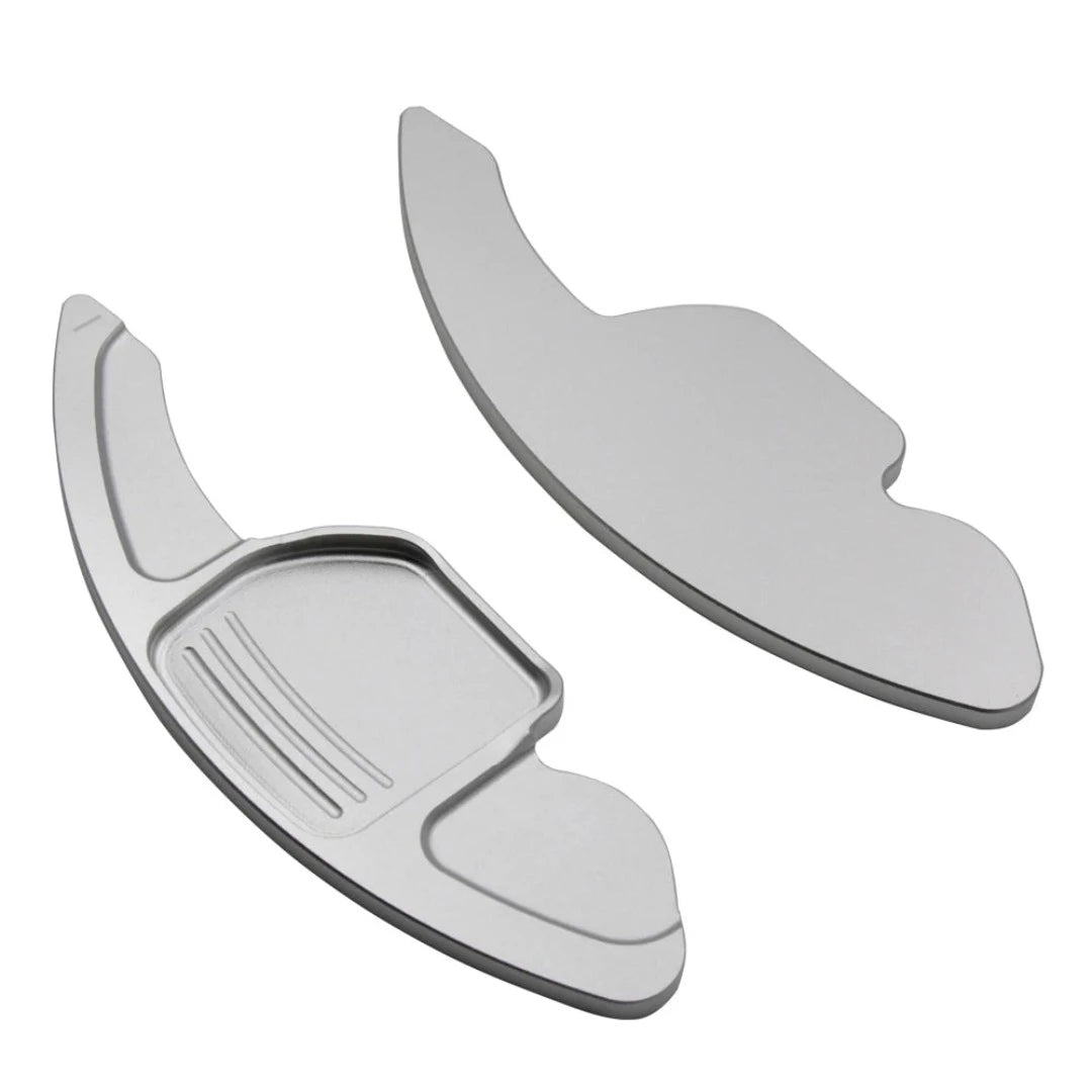 Palette au volant Seat de couleur gris, style 1.